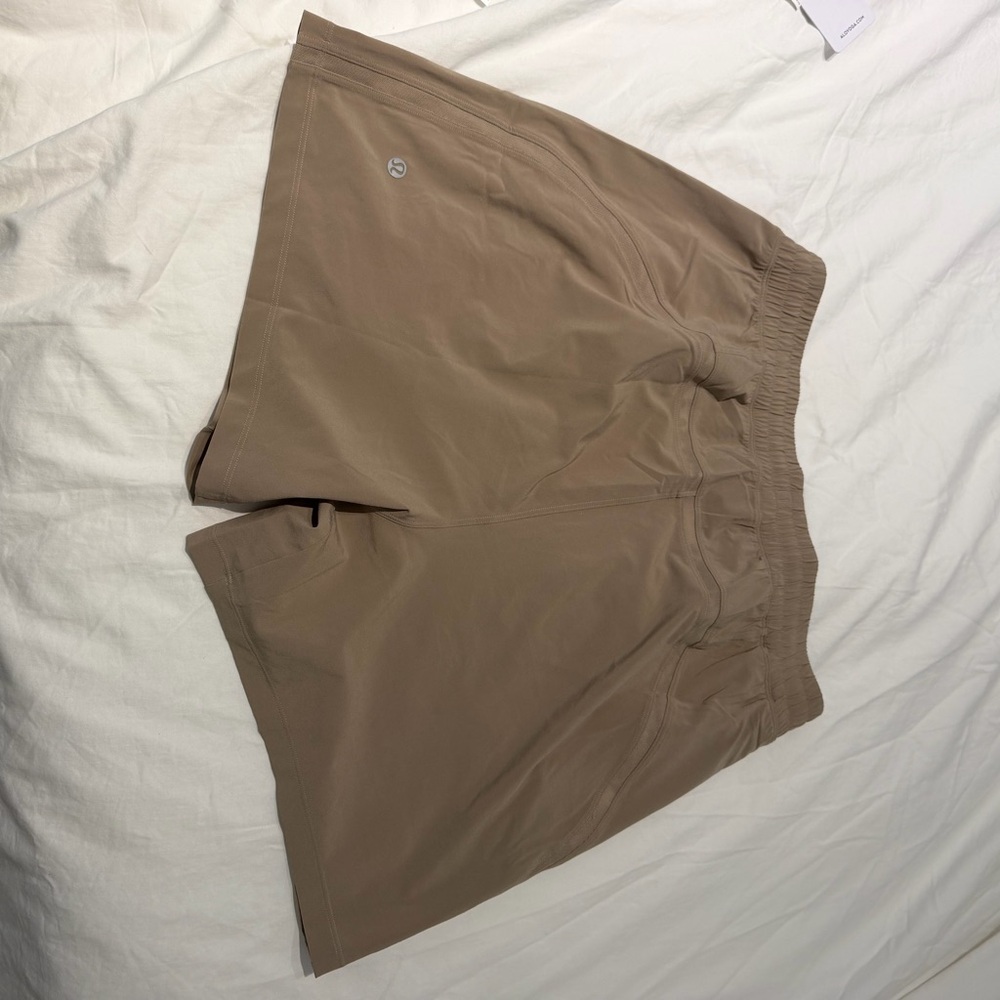 lululemon athletica Tan Athletic Shorts